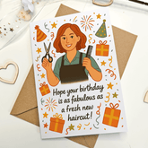 Stylists Hairdresser Birthday Card